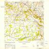 YellowMaps Cakepoulin Creek NJ topo map, 1:24000 Scale, 7.5 X 7.5 Minute, Historical, 1952, 28.8 x 22 in - Polypropylene view 1