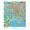 YellowMaps Little Bowstring Lake MN topo map, 1:24000 Scale, 7.5 X 7.5 Minute, Historical, 1970, Updated 1973, 27.3 x 21.2 in - Polypropylene view 1