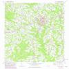 YellowMaps Fuquay Varina NC topo map, 1:24000 Scale, 7.5 X 7.5 Minute, Historical, 1974, Updated 1982, 26.7 x 21.7 in - Tyvek view 1