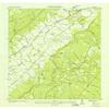 YellowMaps Melvine TN topo map, 1:24000 Scale, 7.5 X 7.5 Minute, Historical, 1935, 27.3 x 22 in - Tyvek view 1