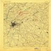 YellowMaps Atlanta GA topo map, 1:125000 Scale, 30 X 30 Minute, Historical, 1895, Updated 1917, 20 x 16.5 in - Polypropylene view 1