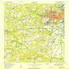 YellowMaps Augusta West GA topo map, 1:24000 Scale, 7.5 X 7.5 Minute, Historical, 1950, 26.9 x 22 in - Polypropylene view 1