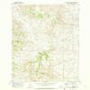 YellowMaps Bear Skull Mountain MT topo map, 1:24000 Scale, 7.5 X 7.5 Minute, Historical, 1970, Updated 1973, 26.8 x 22 in - Polypropylene view 1