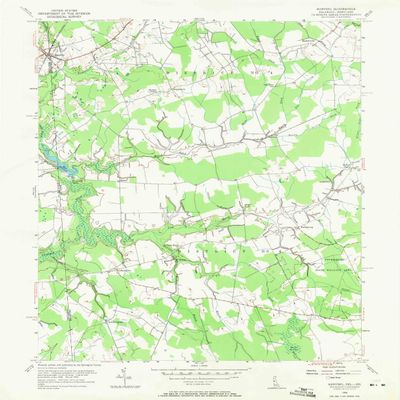 YellowMaps Marydel MD topo map, 1:24000 Scale, 7.5 X 7.5 Minute, Historical, 1956, Updated 1971, 26.9 x 22 in - Tyvek