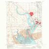 YellowMaps Moses Lake WA topo map, 1:62500 Scale, 15 X 15 Minute, Historical, 1956, Updated 1966, 20.9 x 17 in - Polypropylene view 1