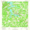 YellowMaps Acworth GA topo map, 1:24000 Scale, 7.5 X 7.5 Minute, Historical, 1956, Updated 1957, 26.9 x 22 in - Polypropylene