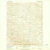 Yablonski Ranch MT topo map, 1:24000 Scale, 7.5 X 7.5 Minute, Historical, 1960, Updated 1962, 26.7 x 22 in - Polypropylene