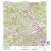 YellowMaps Rural Hall NC topo map, 1:24000 Scale, 7.5 X 7.5 Minute, Historical, 1951, Updated 1994, 26.7 x 21.9 in - Polypropylene view 1