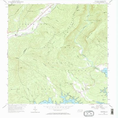 YellowMaps Ashford NC topo map, 1:24000 Scale, 7.5 X 7.5 Minute, Historical, 1956, Updated 1966, 27 x 22 in - Polypropylene