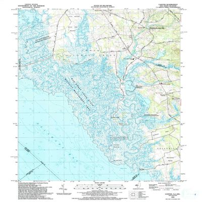 YellowMaps Canton NJ topo map, 1:24000 Scale, 7.5 X 7.5 Minute, Historical, 1993, Updated 1993, 26.9 x 22 in - Tyvek