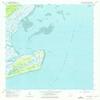 Bull Island SC topo map, 1:24000 Scale, 7.5 X 7.5 Minute, Historical, 1959, Updated 1975, 26.9 x 22 in - Polypropylene view 1