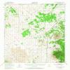 YellowMaps Little Black Peak NM topo map, 1:62500 Scale, 15 X 15 Minute, Historical, 1950, Updated 1968, 21 x 17.1 in - Tyvek view 1