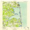 YellowMaps Rehoboth DE topo map, 1:62500 Scale, 15 X 15 Minute, Historical, 1938, Updated 1958, 21.1 x 17 in - Tyvek view 1
