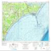 YellowMaps Beaufort NC topo map, 1:250000 Scale, 1 X 2 Degree, Historical, 1972, Updated 1975, 23.6 x 32 in - Polypropylene view 1