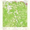 YellowMaps Alum Creek WV topo map, 1:24000 Scale, 7.5 X 7.5 Minute, Historical, 1958, Updated 1967, 26.7 x 22 in - Polypropylene view 1