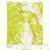 YellowMaps Boulder MT topo map, 1:62500 Scale, 15 X 15 Minute, Historical, 1954, Updated 1956, 20.7 x 17 in - Polypropylene view 1