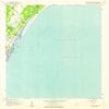 YellowMaps Magnolia Beach SC topo map, 1:24000 Scale, 7.5 X 7.5 Minute, Historical, 1942, Updated 1962, 26.7 x 22 in - Polypropylene view 1