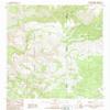 YellowMaps Harden Cienega NM topo map, 1:24000 Scale, 7.5 X 7.5 Minute, Historical, 1989, Updated 1990, 27 x 22 in - Polypropylene view 1