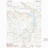 YellowMaps Scooteney Reservoir WA topo map, 1:24000 Scale, 7.5 X 7.5 Minute, Historical, 1986, Updated 1986, 27 x 22.1 in - Polypropylene view 1