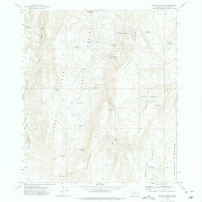 YellowMaps Keeney Ridge OR topo map, 1:24000 Scale, 7.5 X 7.5 Minute, Historical, 1972, Updated 1975, 26.7 x 21.9 in - Polypropylene