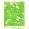 YellowMaps Wenatchee Lake WA topo map, 1:62500 Scale, 15 X 15 Minute, Historical, 1965, Updated 1967, 20.9 x 17 in - Polypropylene view 1