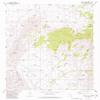 YellowMaps Godfrey Peak NM topo map, 1:24000 Scale, 7.5 X 7.5 Minute, Historical, 1982, Updated 1982, 26.9 x 22 in - Polypropylene view 1