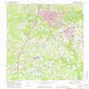 YellowMaps Sanford NC topo map, 1:24000 Scale, 7.5 X 7.5 Minute, Historical, 1974, Updated 1982, 26.7 x 21.7 in - Polypropylene view 1