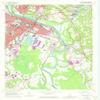 YellowMaps Augusta East GA topo map, 1:24000 Scale, 7.5 X 7.5 Minute, Historical, 1965, Updated 1973, 27 x 22 in - Tyvek view 1