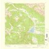 Taylor Park CO topo map, 1:62500 Scale, 15 X 15 Minute, Historical, 1934, Updated 1959, 21 x 17 in - Polypropylene view 1