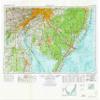 YellowMaps Wilmington DE topo map, 1:250000 Scale, 1 X 2 Degree, Historical, 1972, Updated 1976, 27.1 x 30.2 in - Polypropylene view 1