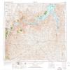 YellowMaps Jordan MT topo map, 1:250000 Scale, 1 X 2 Degree, Historical, 1954, Updated 1965, 22.2 x 27.7 in - Tyvek view 1