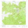 YellowMaps Sewanee TN topo map, 1:24000 Scale, 7.5 X 7.5 Minute, Historical, 1974, Updated 1977, 27.5 x 22 in - Polypropylene view 1