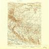 YellowMaps Cherry Ridge MT topo map, 1:125000 Scale, 30 X 30 Minute, Historical, 1913, Updated 1946, 20.8 x 17.1 in - Polypropylene view 1