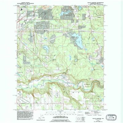 YellowMaps Black Diamond WA topo map, 1:24000 Scale, 7.5 X 7.5 Minute, Historical, 1949, Updated 1995, 27 x 22 in - Polypropylene