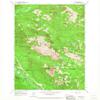 YellowMaps Baring WA topo map, 1:24000 Scale, 7.5 X 7.5 Minute, Historical, 1965, Updated 1967, 26.8 x 22 in - Polypropylene view 1