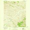 YellowMaps Busby MT topo map, 1:24000 Scale, 7.5 X 7.5 Minute, Historical, 1958, Updated 1960, 26.9 x 22 in - Polypropylene view 1