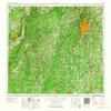 YellowMaps Atlanta GA topo map, 1:250000 Scale, 1 X 2 Degree, Historical, 1953, Updated 1965, 22.1 x 34.3 in - Polypropylene view 1