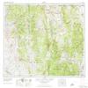 YellowMaps Aztec NM topo map, 1:250000 Scale, 1 X 2 Degree, Historical, 1954, Updated 1975, 22 x 31.5 in - Polypropylene view 1
