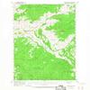 YellowMaps Aeneas Valley WA topo map, 1:62500 Scale, 15 X 15 Minute, Historical, 1957, Updated 1968, 20.9 x 17.1 in - Polypropylene view 1