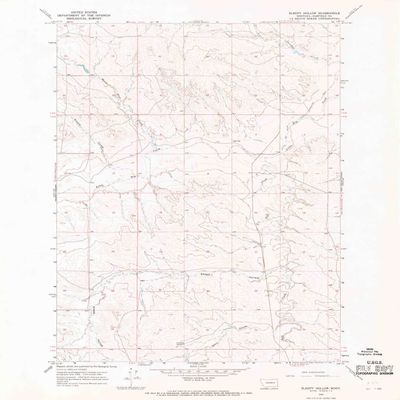 Sleepy Hollow MT topo map, 1:24000 Scale, 7.5 X 7.5 Minute, Historical, 1965, Updated 1969, 26.9 x 22 in - Polypropylene