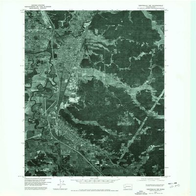 YellowMaps Centralia NW WA topo map, 1:24000 Scale, 7.5 X 7.5 Minute, Historical, 1975, Updated 1978, 27.1 x 22.1 in - Polypropylene