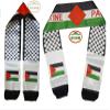 2 Pack Palestine Flag Scarf Silk Neck Scarf Palestinian Scarfs Arab Gifts Palestine Bandana 6 X 53 Inch view 3