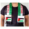 2 Pack Palestine Flag Scarf Silk Neck Scarf Palestinian Scarfs Arab Gifts Palestine Bandana 6 X 53 Inch view 4