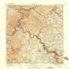 YellowMaps Fayetteville WV topo map, 1:62500 Scale, 15 X 15 Minute, Historical, 1928, Updated 1960, 20.7 x 16.8 in - Polypropylene view 1