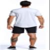 Akilex Mens Running Dry Fit T-Shirt Athletic Outdoor Short Sleeve Comfortable Sports Top view 4