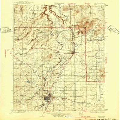 YellowMaps Bend OR topo map, 1:125000 Scale, 30 X 30 Minute, Historical, 1929, Updated 1940, 19.9 x 16.6 in - Tyvek