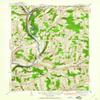 YellowMaps Chenango Forks NY topo map, 1:24000 Scale, 7.5 X 7.5 Minute, Historical, 1942, Updated 1960, 26.9 x 22 in - Polypropylene view 1