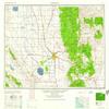 YellowMaps Bakersfield CA topo map, 1:250000 Scale, 1 X 2 Degree, Historical, 1960, Updated 1960, 23.9 x 32 in - Polypropylene view 1