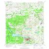 YellowMaps Allegan MI topo map, 1:62500 Scale, 15 X 15 Minute, Historical, 1958, Updated 1966, 20.8 x 17 in - Polypropylene view 1