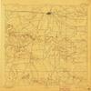 YellowMaps Abilene TX topo map, 1:125000 Scale, 30 X 30 Minute, Historical, 1892, Updated 1908, 19.9 x 16.5 in - Tyvek view 1